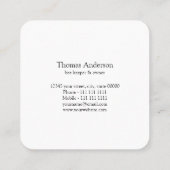 Boerderij van bijen Bee Houder Visitekaartje (Achterkant)