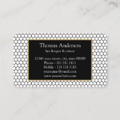 Boerderij van bijen Bee Houder Visitekaartje (Achterkant)