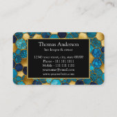 Boerderij van bijen Bee Houder Visitekaartje (Achterkant)