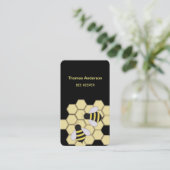 Boerderij van bijen Bee Houder Visitekaartje (Staand voorkant)