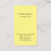 Boerderij van bijen Bee Houder Visitekaartje (Achterkant)