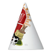 Boerderij van de barntuin feesthoedjes (Rechts)