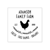 Boerderij van de familie Eikarton van hout van rub Rubberstempel (Afrduk)