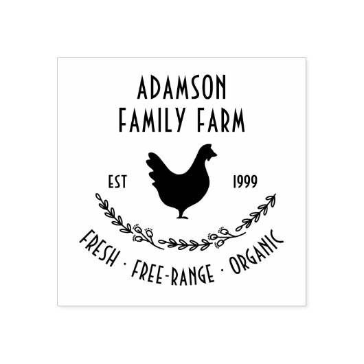 Boerderij van de familie Eikarton van hout van rub Rubberstempel (Afrduk)