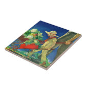  Boerderij van de Familie Harvest Bounty Tiles 4,2 Tegeltje (Zijkant)