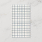 Boerderij van de Heilige Koe - Duivel Baby shower  Informatiekaartje (Achterkant)