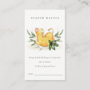 Boerderij van de Heilige Koe - Duivel Baby shower  Informatiekaartje