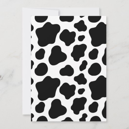 Boerderij van de Heilige Koe Kaart (Achterkant)