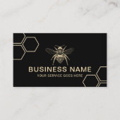 Boerderij van de  imker van de honingbijen visitekaartje (Voorkant)