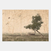  Boerderij van de landboom Rustic Beige Antiek Inpakpapier Vel (Voorkant 3)