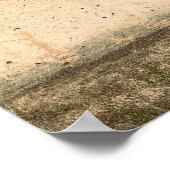  Boerderij van de landboom Rustic Beige Antiek Poster (Hoek)