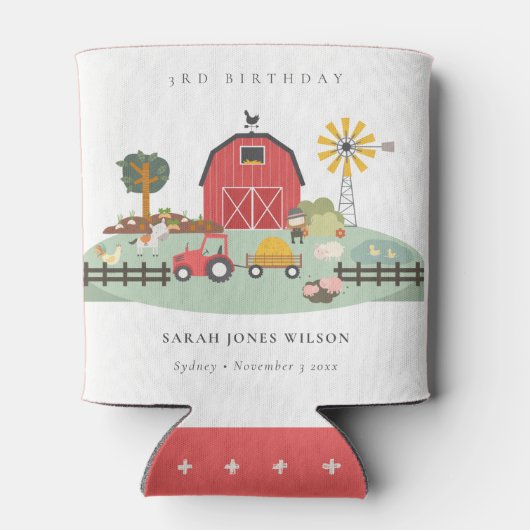 Boerderij van de Roodbarakkerij Blikjeskoeler (Achterkant)