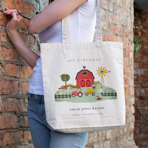 Boerderij van de Roodbarakkerij Tote Bag