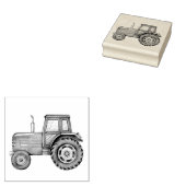 Boerderij van de trekker rubberstempel (Gestempeld)