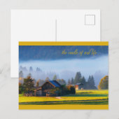 Boerderij van de vrede briefkaart (Voorkant / Achterkant)