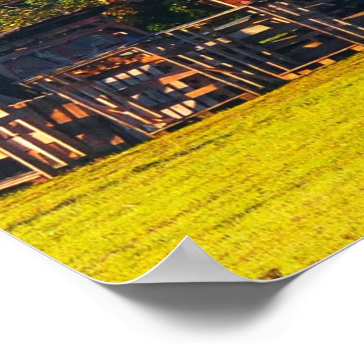 Boerderij van de vrede poster (Hoek)