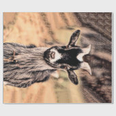  Boerderij van geiten Cadeaupapier (Vlak)