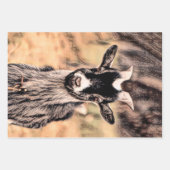  Boerderij van geiten Inpakpapier Vel (Voorkant)