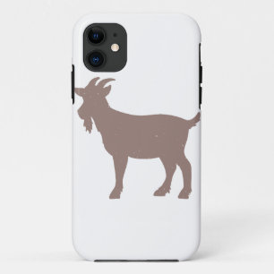 Boerderij van geiten, silhouet Case-Mate iPhone case