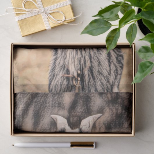  Boerderij van geiten Tissuepapier (Geschenk)