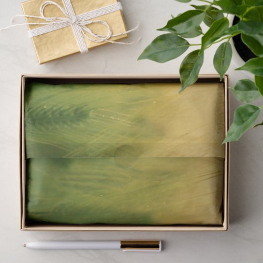 Boerderij van gerstveld - lossnijdpapier tissuepapier (Geschenk)