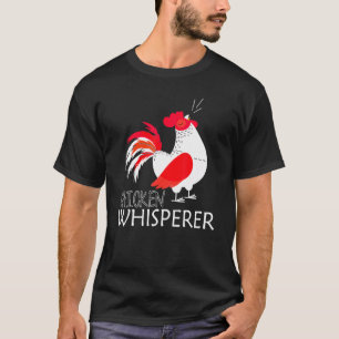 Boerderij van gevogelte Dier Whisperer Farmer T-shirt