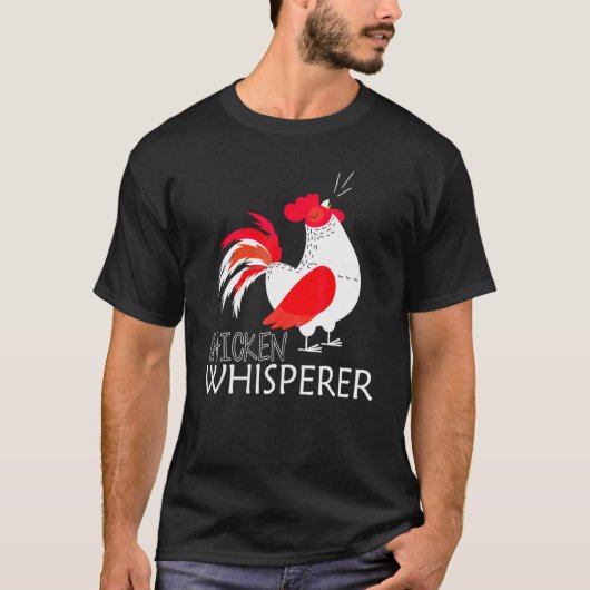 Boerderij van gevogelte Dier Whisperer Farmer T-shirt (Voorkant)