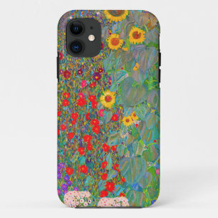 Boerderij van Gustav Klimt met zonnebloemen Case-Mate iPhone Case