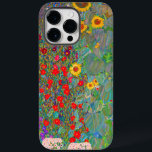 Boerderij van Gustav Klimt met zonnebloemen Case-Mate iPhone 14 Pro Max Hoesje<br><div class="desc">Gustav Klimt's Boerderij tuin met zonnebloemen Hoesje-Mate iPhone 14 Pro Max Hoesje.</div>