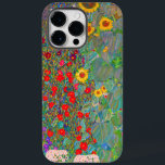 Boerderij van Gustav Klimt met zonnebloemen Case-Mate iPhone 14 Pro Max Hoesje<br><div class="desc">Gustav Klimt's Boerderij tuin met zonnebloemen Hoesje-Mate iPhone 14 Pro Max Hoesje.</div>