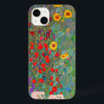 Boerderij van Gustav Klimt met zonnebloemen Case-Mate iPhone 14 Plus Hoesje<br><div class="desc">Gustav Klimt's Boerderij tuin met zonnebloemen Hoesje-Mate iPhone 14 plus Hoesje.</div>