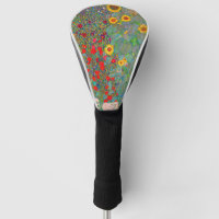 Boerderij van Gustav Klimt met zonnebloemen