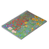 Boerderij van Gustav Klimt met zonnebloemen Notitieboek (Linkerzijde)