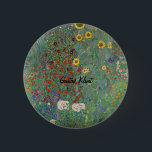 Boerderij van Gustav Klimt met zonnebloemen Ronde Button 5,7 Cm<br><div class="desc">Gustav Klimt's Boerderij Garden met zonnebloemen (1907) beroemd schilderij: gustav klimt, klimt, art nouveau, gustav klimt the kiss, gold, gustav, the kiss, symboliek, love, klimt freyas tranen, klimt the tree of life, , kiss, art history, fine art, bloemen, art, art, art, art, art, art, art, art, art, art, art, art,...</div>