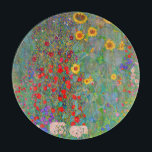 Boerderij van Gustav Klimt met zonnebloemen Snijplank<br><div class="desc">Gustav Klimt's Boerderij tuin met zonnebloemen snijbord.</div>