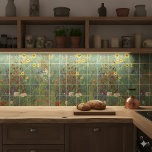 Boerderij van Gustav Klimt met zonnebloemen Tegeltje<br><div class="desc">Breng de tijdloze schoonheid van Gustav Klimt's "Boerderij Garden met Zonnebloemen" in uw huis met deze prachtige keramische tegel. Digitaal verbeterd om elk levendig detail vast te leggen, straalt dit iconische schilderij warmte en sereniteit uit. Stel je de vreugde en inspiratie voor die voortkomt uit het presenteren van een meesterwerk...</div>