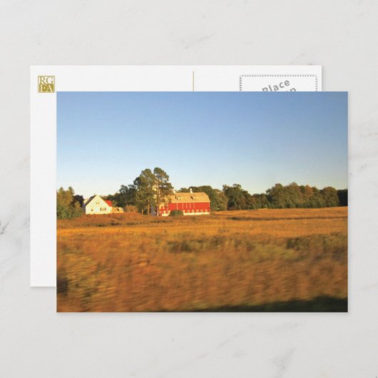 Boerderij van het deurgraafschap briefkaart (Voorkant / Achterkant)