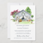 Boerderij van het Oostenrijkse land | Elegant Barn Kaart (Voorkant)