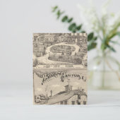 Boerderij van het Uitzicht in Zuid-Burlington Briefkaart (Staand voorkant)