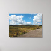 Boerderij van Hill Top Wind Canvas Afdruk (Voorkant)