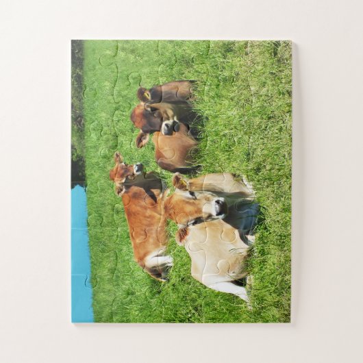 Boerderij van Jersey Legpuzzel (Verticaal)