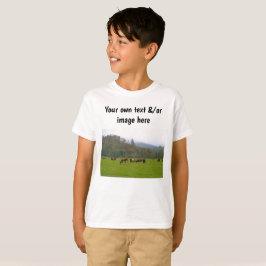 Boerderij van jongens of eigen woorden, eigen afbe t-shirt