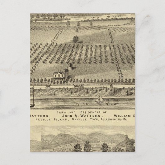 Boerderij van Joseph Briefkaart (Voorkant)