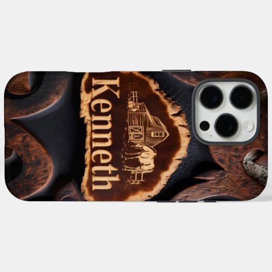Boerderij van Kenneth Case-Mate iPhone Case (Achterkant (horizontaal))