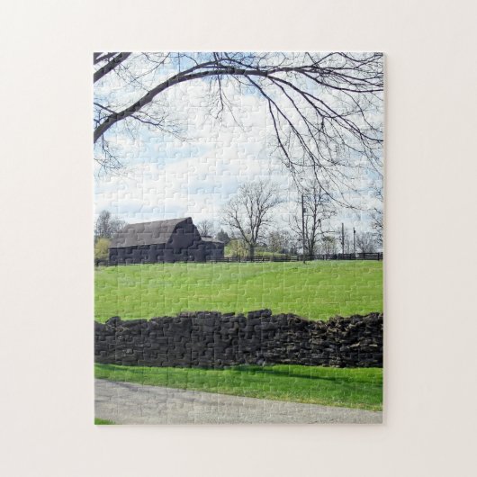 Boerderij van Kentucky Horse Legpuzzel (Verticaal)