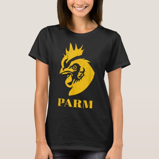 Boerderij van kipparmeatlompen t-shirt (Voorkant)