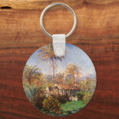 Boerderij van kleine landen in Bordighera door Cla Sleutelhanger (Voorkant)