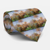 Boerderij van kleine landen in Bordighera door Cla Stropdas (Opgerold)