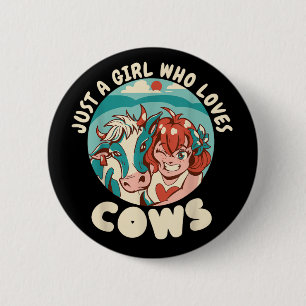 Boerderij van landbouwers ronde button 5,7 cm