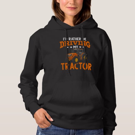 Boerderij van landbouwtrekkers hoodie (Voorkant)